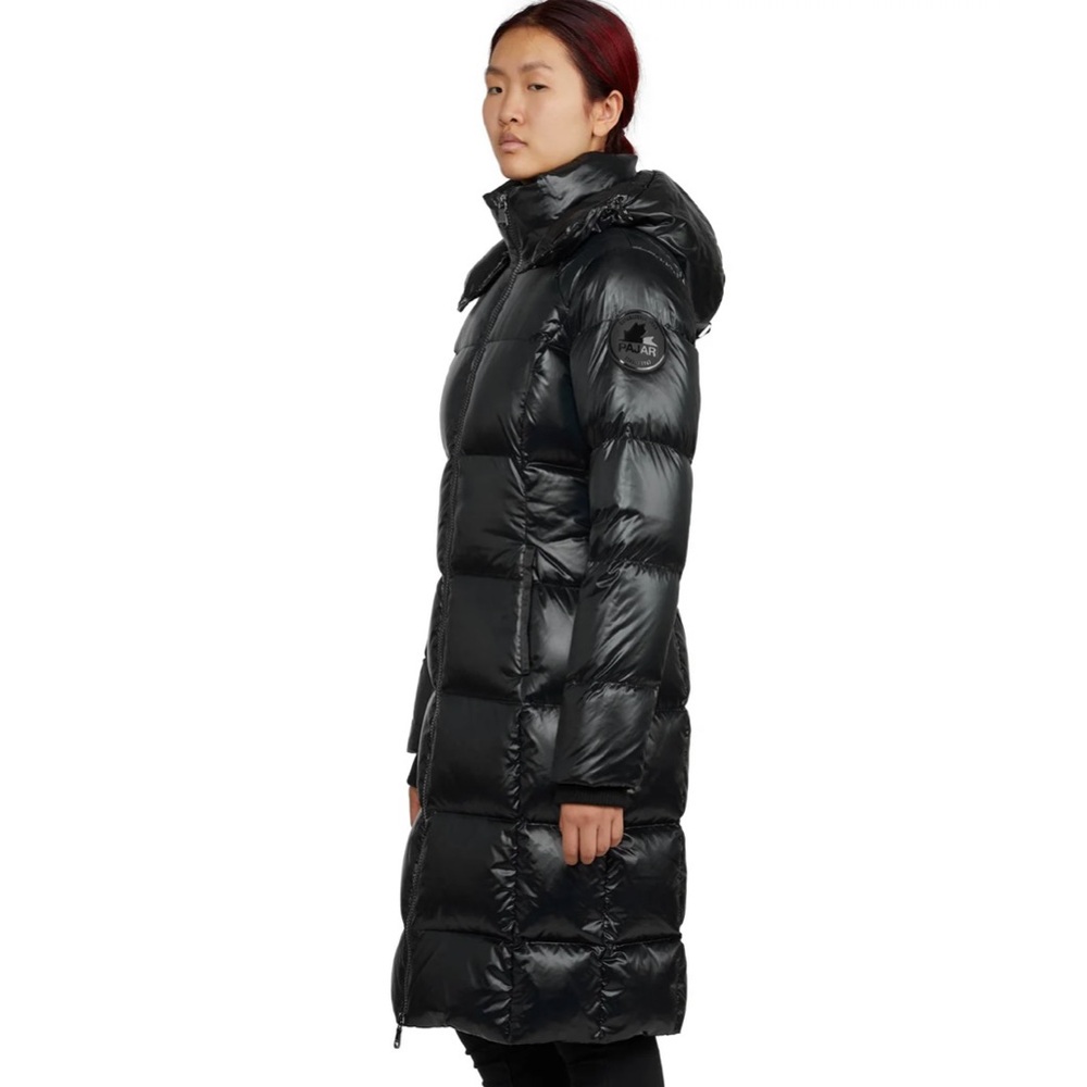 Pajar Solstice Long Puffer Coat With Detachable Hood